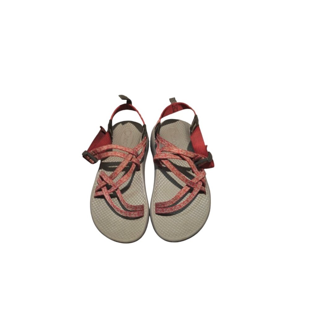 Chaco Women's Coral Red Strappy Sport Sandals